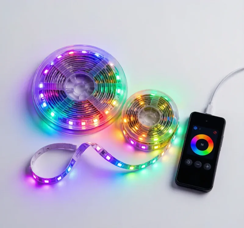LED Strip Lights 16.4ft - RGB Smart Color Changing