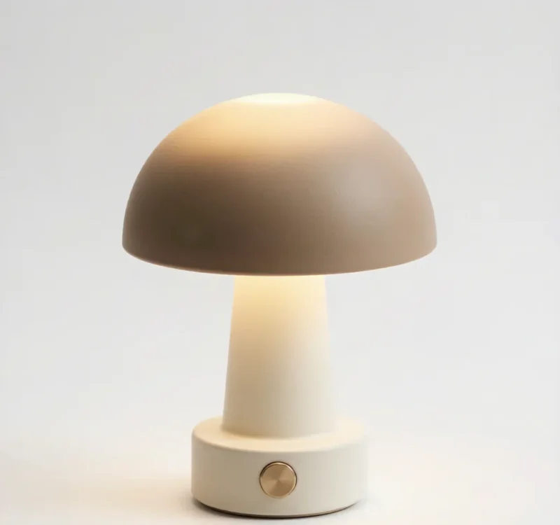 Mushroom Table Lamp - Dimmable RGB Bedside Light