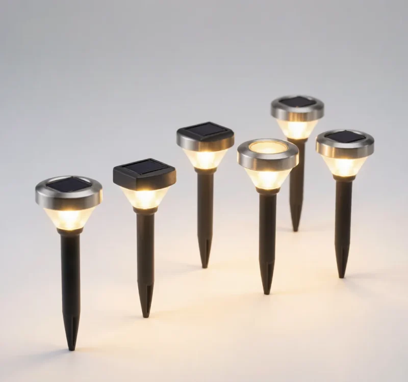 Solar Pathway Lights 8-Pack - Garden Walkway Lights