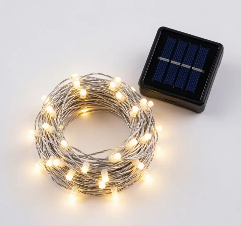 Solar String Lights 100ft - Waterproof Patio Lights